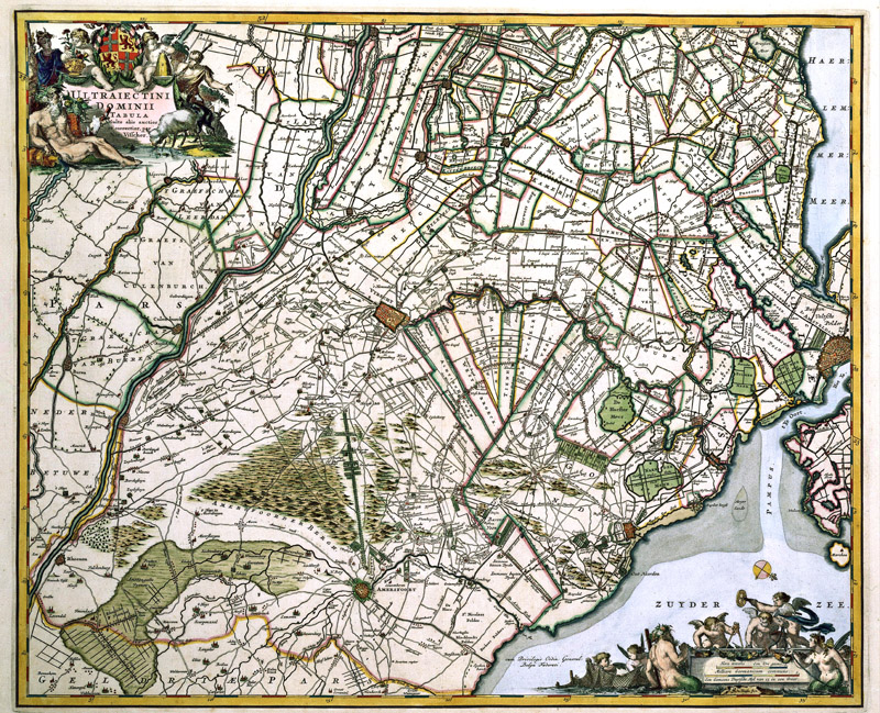 Utrecht en Het Gooi 1681 Frederik de Wit